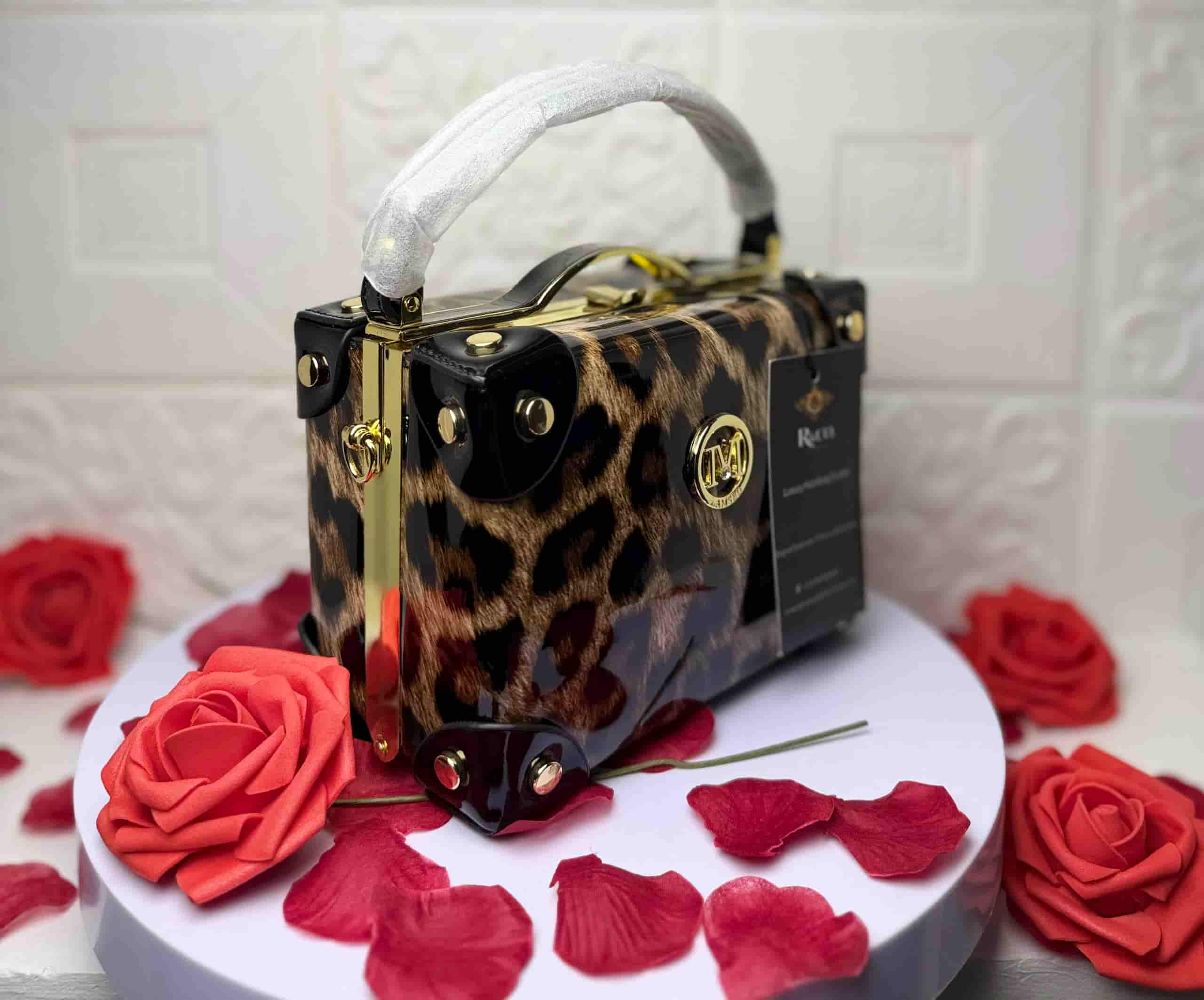 Leopard print mini Boxette